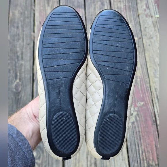 Neiman Marcus,  Womens Flats Loafers, Black, Tan, Size 7.5 - Picture 12 of 12